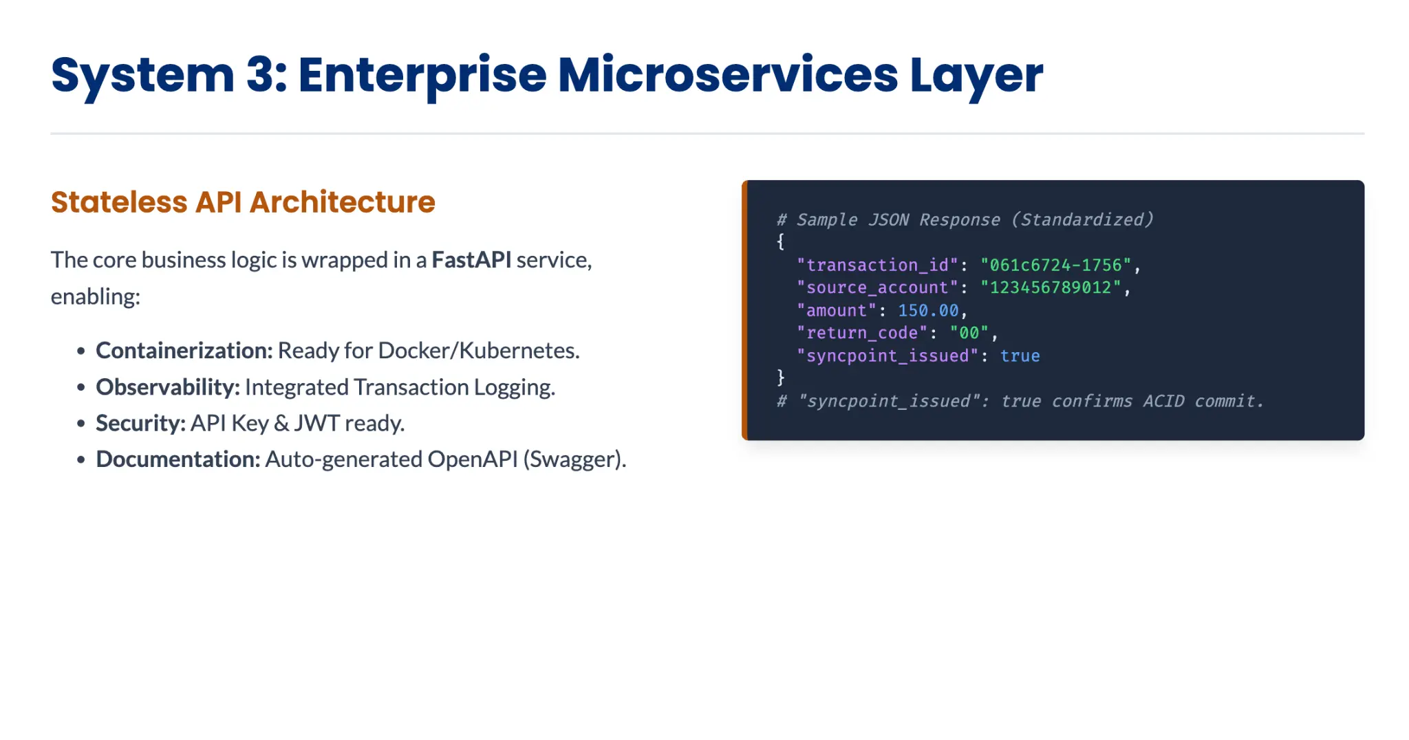 Technical diagram for RESTful API Gateway for Legacy CICS/IMS Banking Transactions